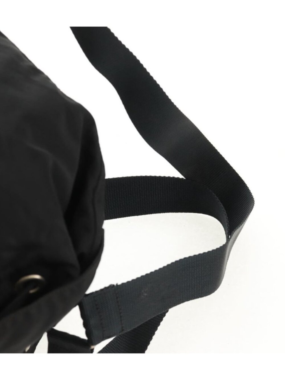 PRADA Backpack Nylon Black Silver - Picture 8 of 16